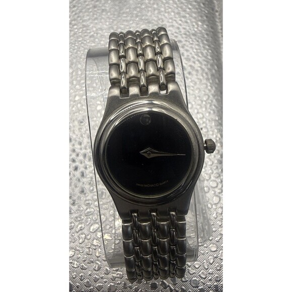 Vintage Movado Museum 97AZ8888Swiss Quartz Watch Black Dial Stainless steel main image 9